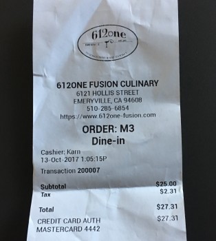 612one Fusion Culinary & Fine cocktails, Hollis Street, Emeryville, CA, United States photo #1