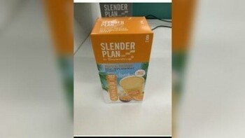 Food Recall Slenderplan Tropical Smoothie Meal Replacement Shake - recalled due to extraneous material Superdrug... photo #1