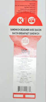 食品召回 Circle K / Couche Tard Sandwiches - recalled due to Listeria monocytogenes The affected products are... 照片 #1