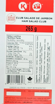 食品召回 Circle K / Couche Tard Sandwiches - recalled due to Listeria monocytogenes The affected products are... 照片 #9