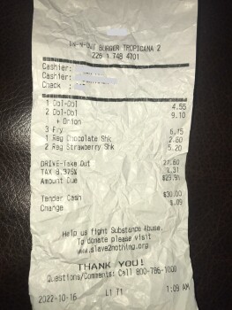 In-N-Out Burger, 9610 West Tropicana Avenue, Las Vegas, NV, USA Foto #1