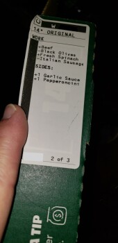 Consumer Review - Food Safety Papa Johns Pizza, Rhea County Highway, Dayton, TN, USA On Sunday October 15, 2022 my wife and daught... photo #4