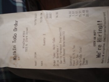 Wingstop, 7003 North Clark Street, Chicago, IL, USA photo #1