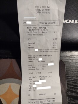 Zaxby's Chicken Fingers & Buffalo Wings, South Yale Avenue, Tulsa, OK, USA Foto #1