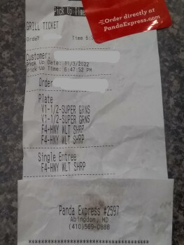 Panda Express, Constant Friendship Boulevard, Abingdon, MD, USA foto #1