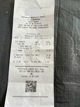 McDonald's, Rue Mondétour, Rungis, France Foto #1