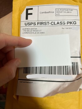 Consumer Safety Report Empty padded envelope I received an empty padded envelope.  What is this about? photo #2