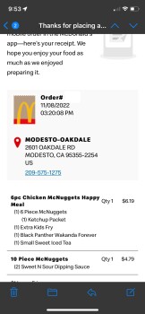 McDonald's, 2601 Oakdale Road, Modesto, CA, USA photo #1