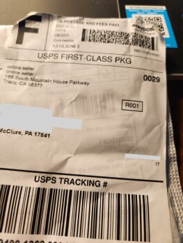 I received a small envelope that I didn't order Foto #1