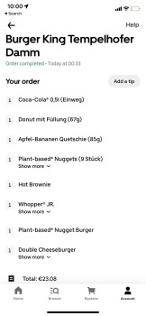 Burger King Deutschland GmbH, Tempelhofer Damm, Berlin, Deutschland photo #1