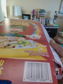 Consumer Review - Food Safety Family Fare Supermarket, South 24th Street, Omaha, NE, USA Nov 16, 2022, Ate a bowl of Lucky Charms... photo #1