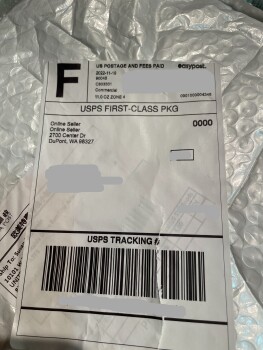 Rapport de sécurité du consommateur Package received I did not order Why do I have a package of toothbrushes I did not order from 2700 C... photo #1
