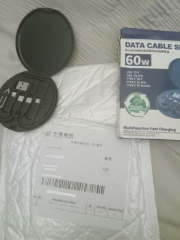 I did not order this data cable set photo #1