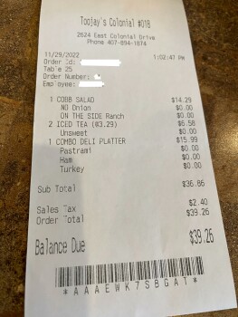 TooJay’s Deli • Bakery • Restaurant, East Colonial Drive, Orlando, FL, USA صورة فوتوغرافية #1