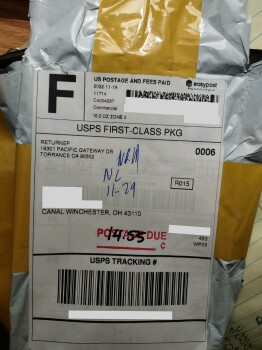 Postage due photo #1