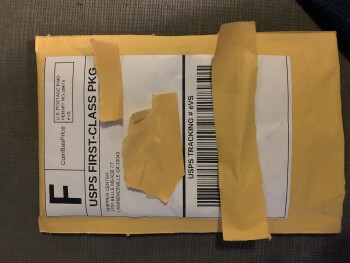 I also received an empty package. photo #1
