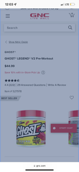 Ghost Energy Preworkout, East State Street, Rockford, IL, USA Foto #1