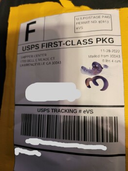 Received empty package in mail photo #1