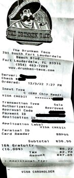 The Drunken Taco, South Fort Lauderdale Beach Boulevard, Fort Lauderdale, FL, USA photo #1