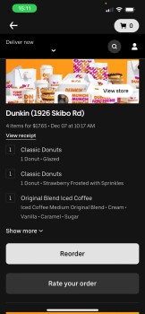 Dunkin', 1926 Skibo Road, Fayetteville, NC, USA photo #1
