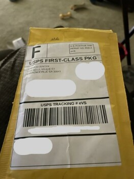 I am reporting empty package photo #1