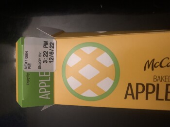 Consumer Review - Food Safety McDonald's, 6860 Market Street, Wilmington, North Carolina, USA Ate an apple pie and fries and then... photo #2