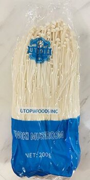 Food Recall Utopia Foods Inc Enoki Mushrooms - recalled due to Listeria monocytogenes Utopia Foods Inc of Glenda... photo #1