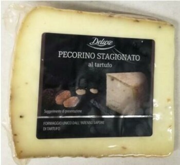 Food Recall Deluxe truffle-seasoned Pecorino - recalled due to Listeria The Italy Health Ministry announced the... Foto #1