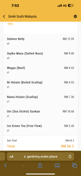 Genki Sushi, Mid Valley Megamall, Lingkaran Syed Putra, Mid Valley City, Kuala Lumpur, Federal Territory of Kuala Lumpur, Malaysia photo #1