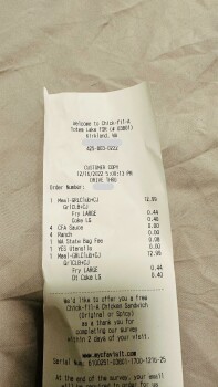 Chick-fil-A, 12026 NE 124th St, Kirkland, WA 98034, USA photo #1