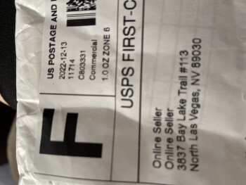 Recibí un paquete con sortija Foto #1