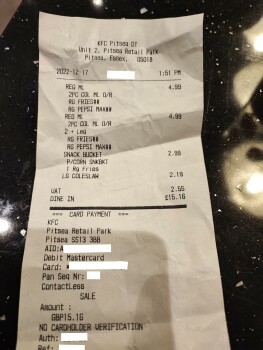 KFC Pitsea Retail Park, High Road, Pitsea, Basildon, UK foto #1