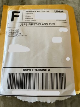 Received an empty envelope foto #1