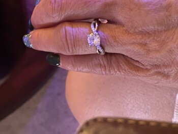 I received a ring in the mail. I did not order photo #1