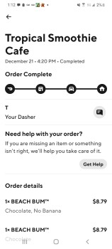 Tropical Smoothie Cafe, Harbour View Boulevard, Suffolk, VA, USA photo #1