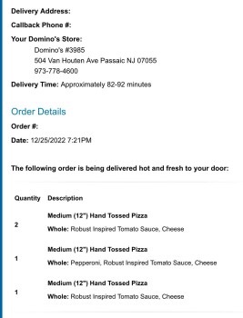 Domino's Pizza, Van Houten Avenue, Passaic, NJ, USA foto #1