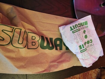 Consumer Review - Food Safety Subway, 2579 Main Street, Winnipeg, MB, Canada Ate half my foot long around 6 pm on Dec 23; by 10 pm... photo #1