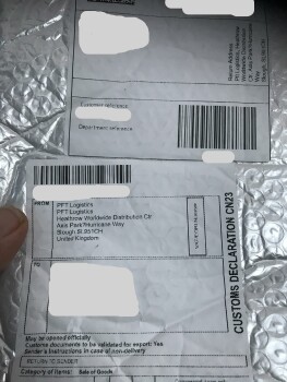 I am asking whom where and what is the delivery Foto #1