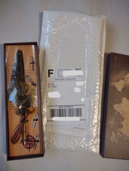 I too just received this pen . That I did not order either. It's a 1502 world pen photo #1