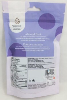 Food Recall Olivia & Leo Gourmet Treats Dark 55% Cacao Almond Bark recalled due to undeclared milk The Canadian... photo #2