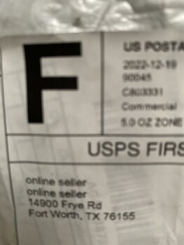 消费者安全报告 Scam Package This package delivered must be a scam 照片 #1