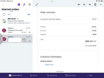 消费者安全报告 Received 2 stocking hats I did not order I ordered 2 lamp posts from TopTvs Ordered on Dec 11 2022 a... 照片 #2