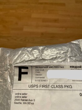Consumer Safety Report I received a package from them that I did not order I placed an order online but not to this company... photo #2