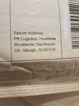 消费者安全报告 Unordered Package I do not was u sending stuff I not ordered or want
I am fed up receiveding parcel... 照片 #1