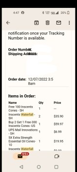 contact@inscentswaterfall.com Scam 照片 #1