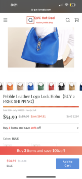 消费者安全报告 Spoofed QVC website and counterfeit Dooney and Bourke purses. I ordered Dooney and Bourke purses fro... 照片 #1