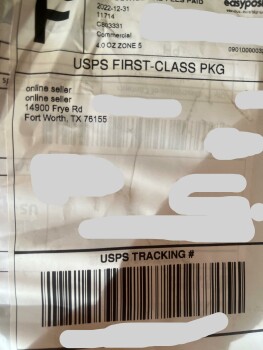 a package from this address that I did not order 照片 #1