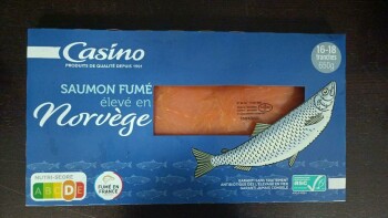 Retiro de alimentos Casino smoked salmon from Norway - recalled due to Listeria Rappel Conso announced the recall of Cas... foto #1