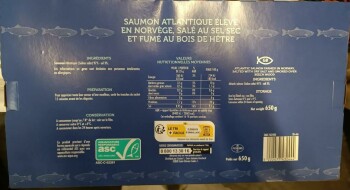 Retiro de alimentos Casino smoked salmon from Norway - recalled due to Listeria Rappel Conso announced the recall of Cas... foto #2