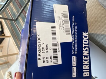 Consumer Safety Report A fake item received A fake pair of Birkenstocks !!!! I ordered a pair of Birkenstocks and a “FAKE”... photo #1